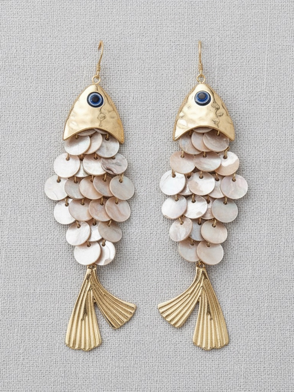 Vintage Inspired Fish Earrings